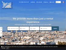 Tablet Screenshot of my-apartment-in-paris.com